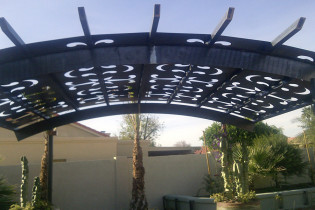 Electrostatic Painting Exterior Metal