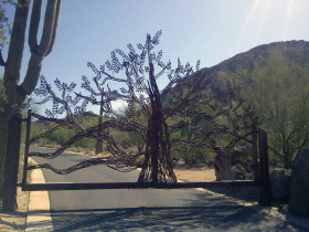 Electrostatic Painting Gate