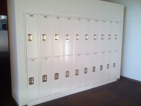 Electrostatic Painting Metal Lockers